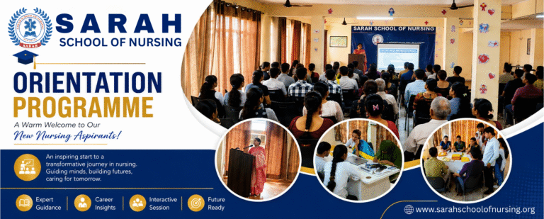 Orientation Programme 2026 at Sarah School of Nursing: Welcoming New Students and Parents
